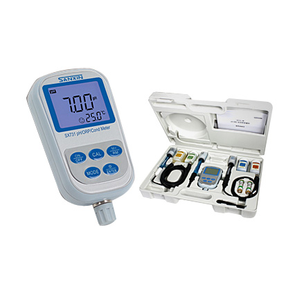 上海三信便攜式pH/ORP/電導率儀SX731